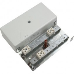 Коробка монтажная КМ-О (6к)-IP41 огнестойкая 142x72x36 Гефест (100 шт/уп)