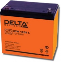 АКБ 12 - 55 Delta DTM 1255 L