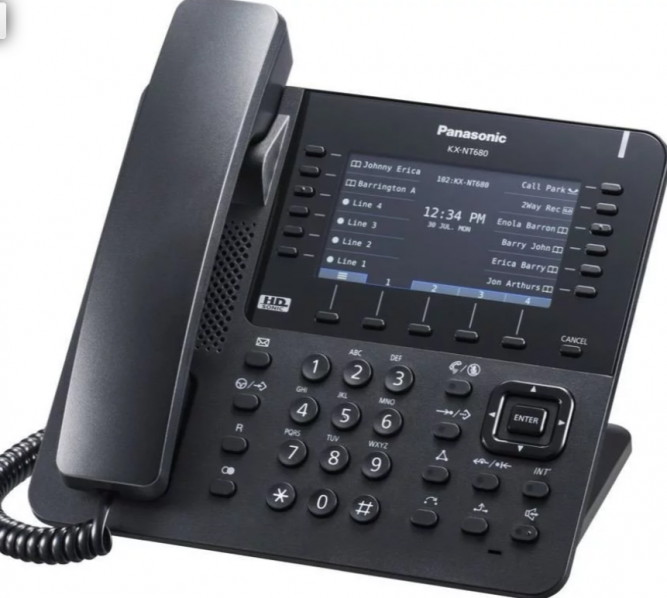 IP-телефон Panasonic KX-NT680RU-B