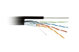 LAN FTP 2x2x24AWG кат.5е SOLID-OUTDOOR-40 (500 м) Hyperline (FTP2-C5E-SOLID-OUTDOOR-40)