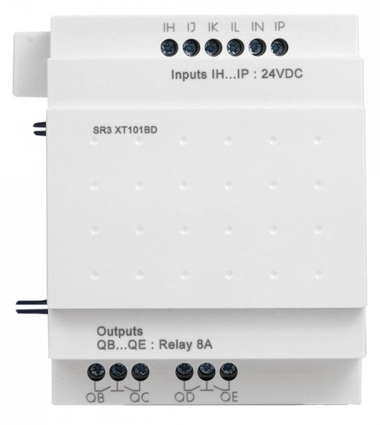 SE Smart relays Модуль расширения дискр 6вх/4вых ~24В, Schneider Electric, , SR3XT101B