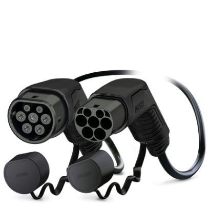 Зарядный кабель AC EV-T2G3PC-3AC32A-5,0M6,0ESBK11