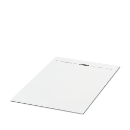 Маркировочный лист SK U/3,8 WH,UNBEDRUCKT