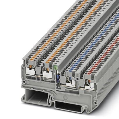 Клеммный модуль для подключения датчиков и исполнительных элементов PTIO 1,5/S/3-LED 24 GN