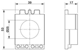 Кабельный сальник CES-LTPG-GY-25