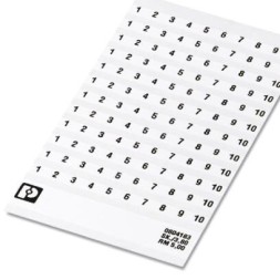 Маркировка для клеммных модулей SK5/3,8,FORTL.ZAHLEN 31-40