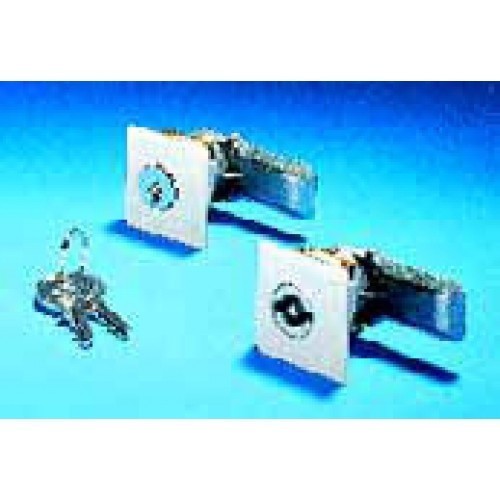 Замок для шкафов ТШ (2 ключа в комплекте)