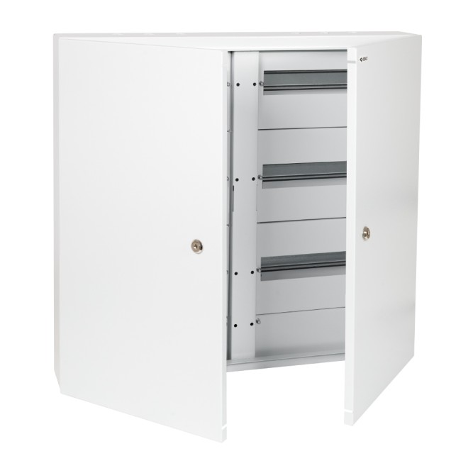 Корпус металлический ЩРн-СТД-90-0-645х700х115-IP41-УХЛ3 (90 модулей, 2 двери, СТАНДАРТ)-КЭАЗ