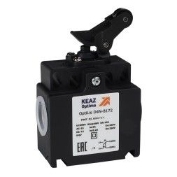 Выключатель концевой OptiLiS D4N-8172 рычаг роликовый вертикальное перемещение EN 50047 XCKT2127P16