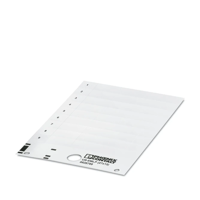 Пластиковая табличка US-EMLP (27X15)