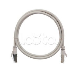 Шнур коммутационный 2хRJ45/8P8C S/FTP 3 м кат.6 NIKOMAX (NMC-PC4SE55B-030-GY)