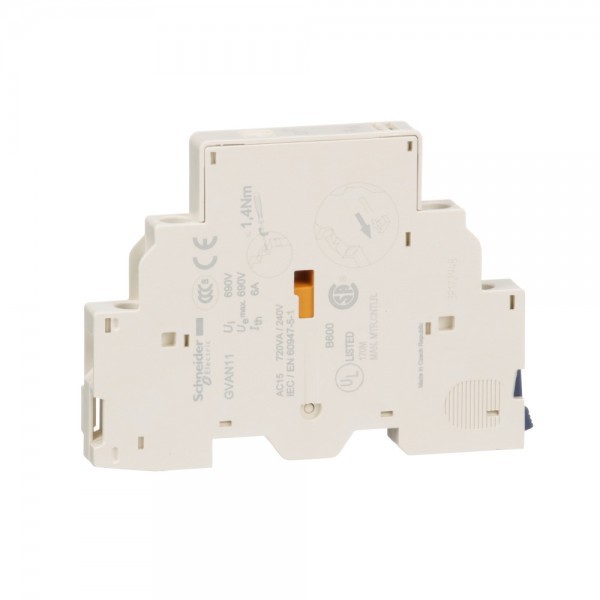 GVAN11 se te-tesys доп. контакты мгнов. действ. но+нз