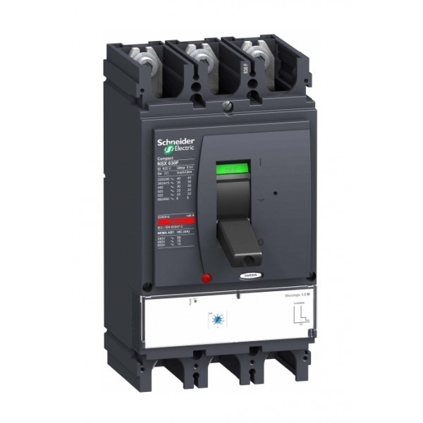 Силовой автомат Schneider Electric Compact NSX 630, Micrologic 1.3 M, 70кА, 3P, 500А