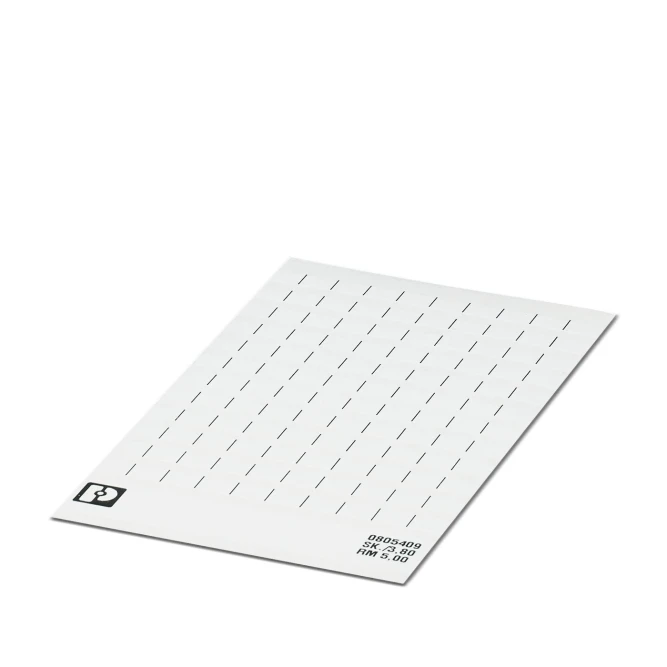 Маркировочный лист SK5/3,8,UNBEDRUCKT