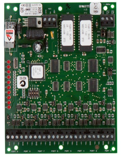 Разветвитель RS485, 2-х проводный 8 портов, 4-х проводный 4 порта. Lenel LNL-8000
