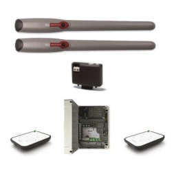 NICE WG3524HSBDKIT — для автоматизации распашных ворот со створками шириной до 3м и массой до 200кг