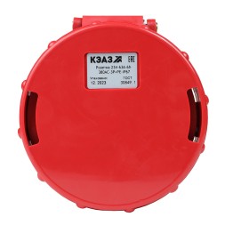 Розетка кабельная 234-63А-6h-380AC-3P+PE-IP67
