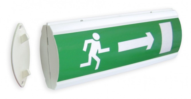 Электротехника и Автоматика ЛЮКС-12-К "Бегущий человек стрелка в дверь"