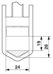 Клемма для высокого тока UKH 240 BU