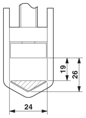 Клемма для высокого тока UKH 240 BU