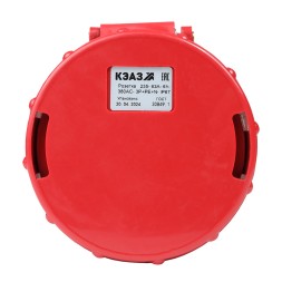 Розетка кабельная 235-63А-6h-380AC-3P+PE+N-IP67