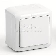 Переключатель 1-клавишный, на два направления, 10А Legrand (782304)