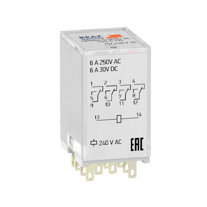 Реле промежуточное OptiRel G RP55-33-12D-10-CO/TIL