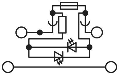 Клеммы для установки предохранителей UKK 5-HESILED 60 (5X20)
