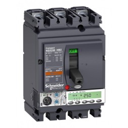 Силовой автомат Schneider Electric Compact NSX 250, Micrologic 5.2 E, 100кА, 3P, 160А