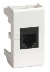 Розетка RJ-45 кат.5е, 1 разъем, 1 мод. DKC (45047)