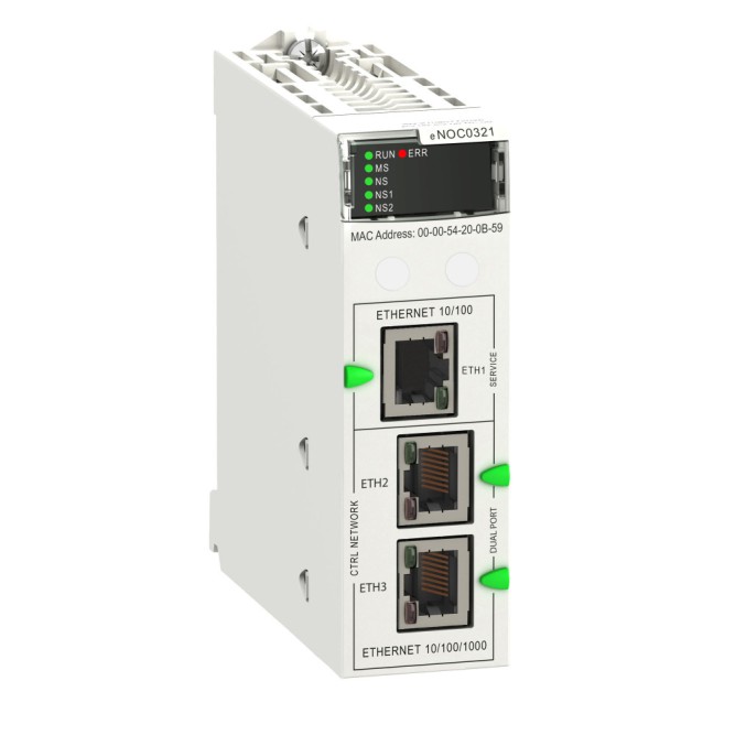 SE M580 NOC Control Ethernet Модуль, Schneider Electric, , BMENOC0321