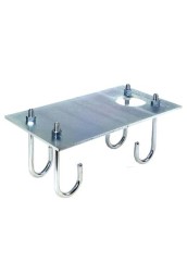 Пластина монтажная с анкерами для шлагбаумов FAAC 620 STD / RPD 490058