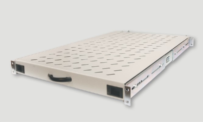 Полка выдвижная 1U глуб. 800 мм Eurolan (60A-03-80-08GY)