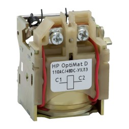 Расцепитель независимый OptiMat D100, D160, D250, D400, D630-48DC/110AC-УХЛ3-РЕГ