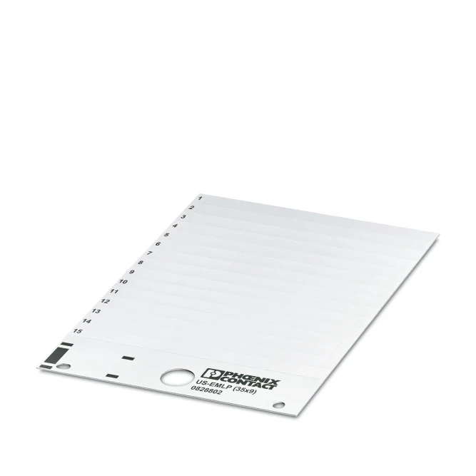 Пластиковая табличка US-EMLP (35X9)