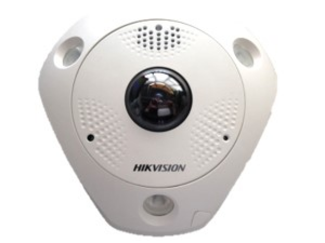 6 Мп fisheye IP-камера с ИК-подсветкой до 15 м DS-2CD6365G0E-IVS(B)