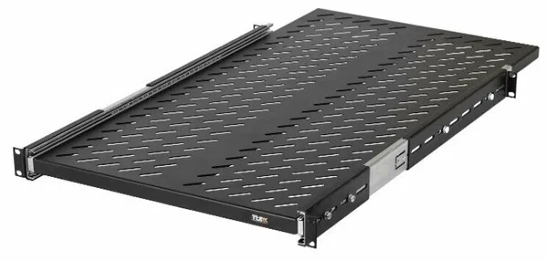 Полка выдвижная 1U глуб. 800 мм, черн. TLK (TLK-SHFC-800R-BK)