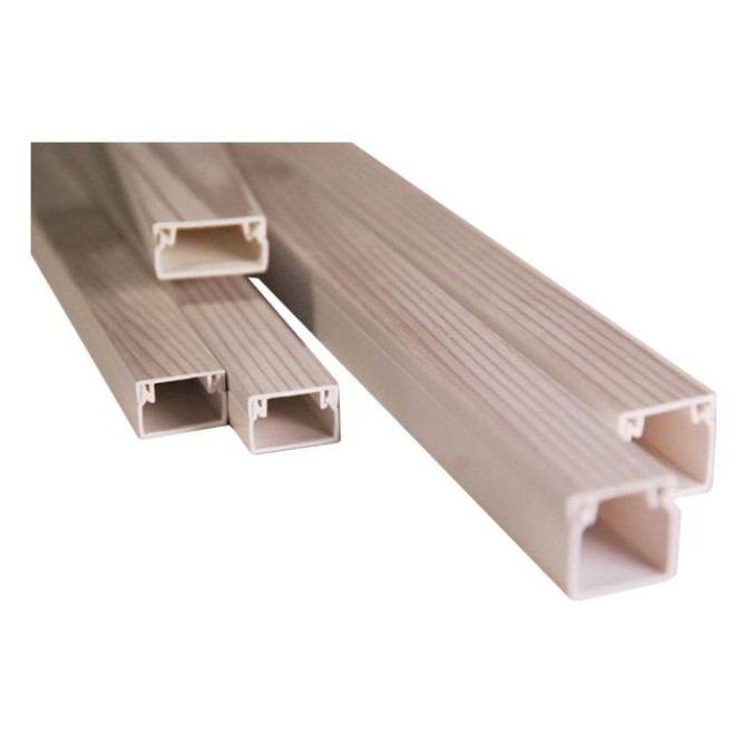 Кабель-канал 25x16 двойной замок, КЛЕН КАНАДСКИЙ (60 м/уп) ПожТехКабель