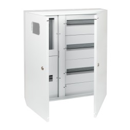 Корпус металлический ЩУРн-СТД-3-МП/52-0-645х610х145-IP41-УХЛ3 (3ф счетчик на МП, 52 модуля, 2 двери, СТАНДАРТ)-КЭАЗ