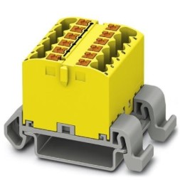 Распределительный блок PTFIX 12X2,5-NS35A YE