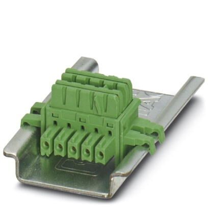 Шинные соединители на DIN-рейку ME 6,2 TBUS-2 1,5/5-ST-3,81 GN