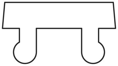 Фиксируемые таблички UCT-EM (10X5)