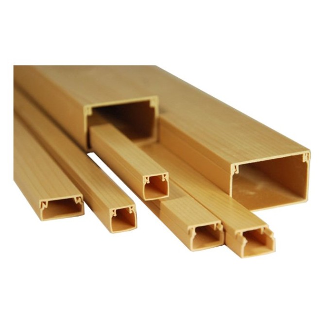 Кабель-канал 25x16 двойной замок, СОСНОВАЯ ВАГОНКА (60 м/уп) ПожТехКабель