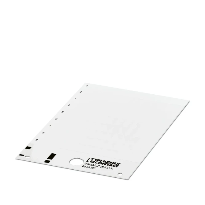 Пластиковая табличка US-EMLP (8,8X15)