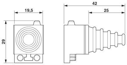 Кабельный сальник CES-SRC-BK
