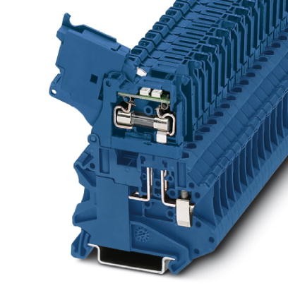 Клеммы для установки предохранителей UT 4-HESILED 24 (5X20) BU