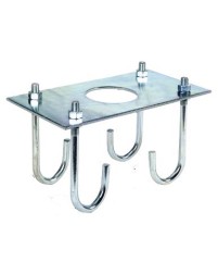 Пластина монтажная с анкерами для шлагбаумов FAAC 617 серии 490095