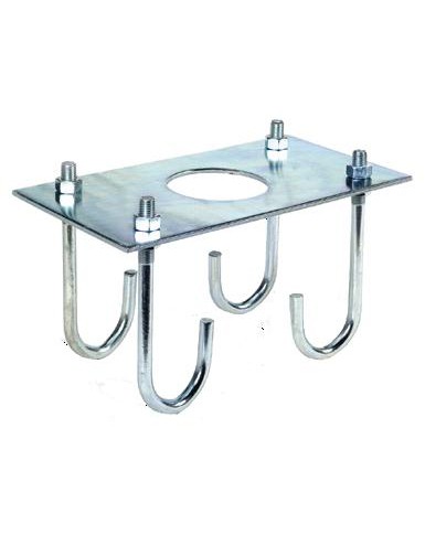 Пластина монтажная с анкерами для шлагбаумов FAAC 617 серии 490095