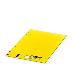 Пластиковая табличка US-EMLP (8,8X15) YE