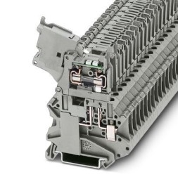 Клеммы для установки предохранителей UT 4-HESILED 24 (5X20) GY